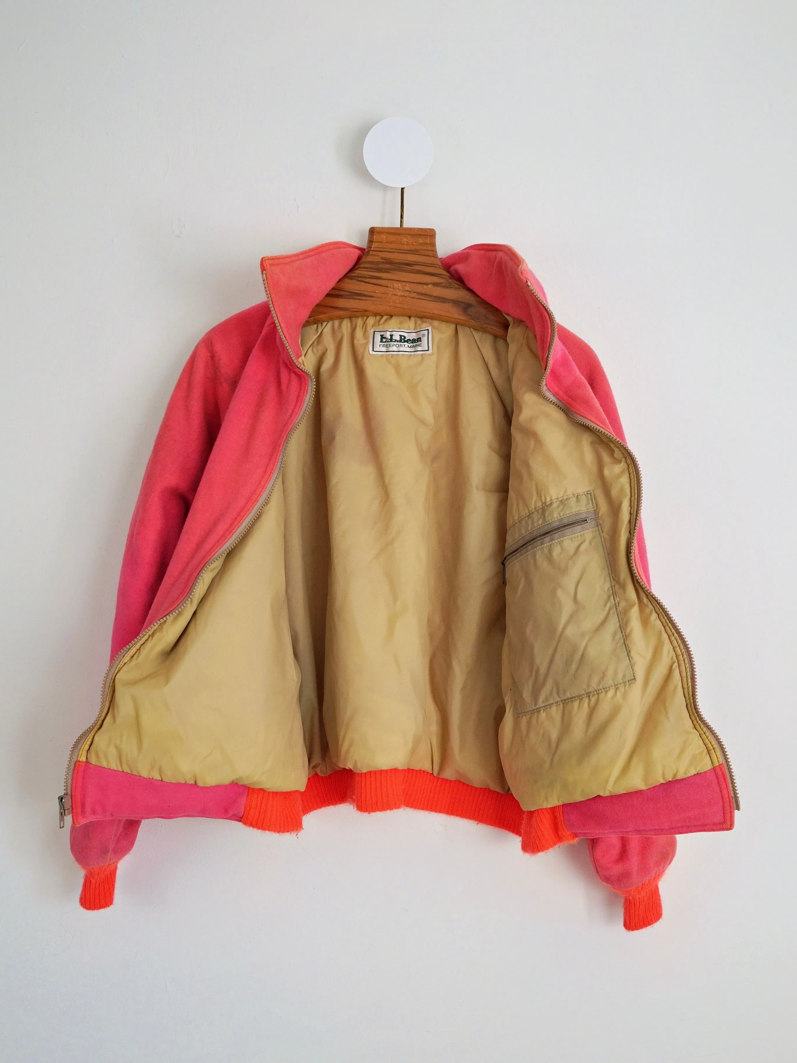 80's L.L. Bean Sunset Wool Jacket