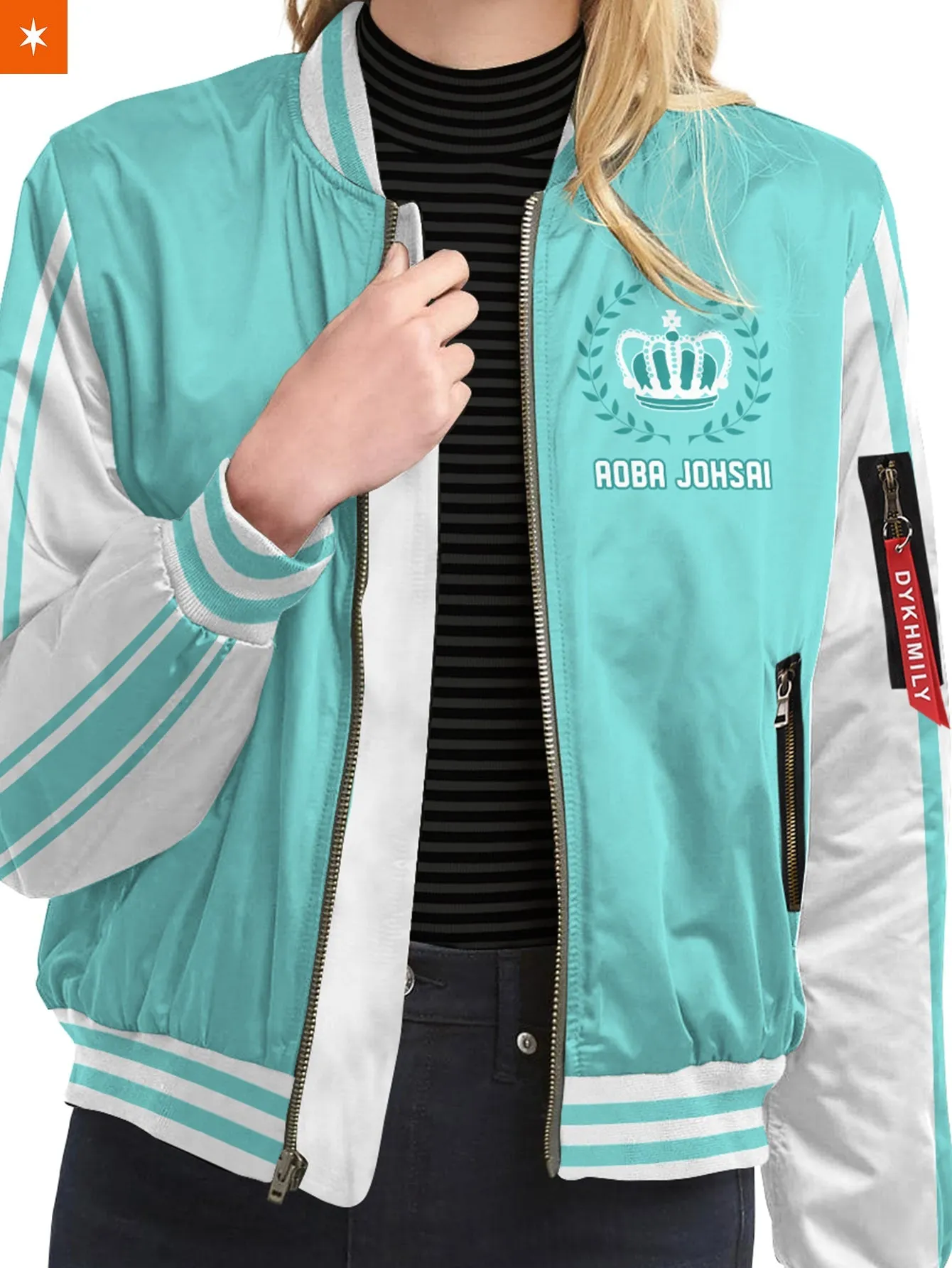 Aoba Johsai Jersey Bomber Jacket