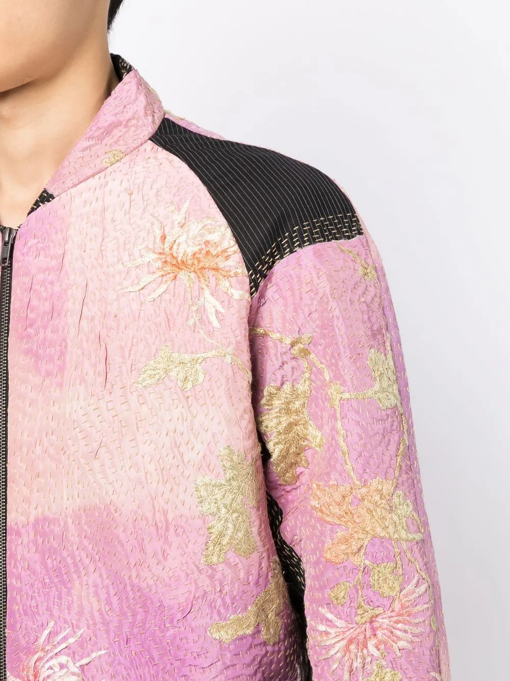 Otto Embroidered Bomber Jacket