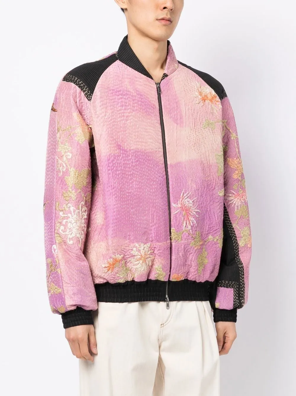 Otto Embroidered Bomber Jacket