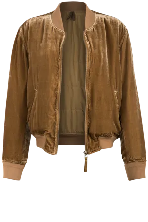 Stetson Women's Velvet Bomber Jacket