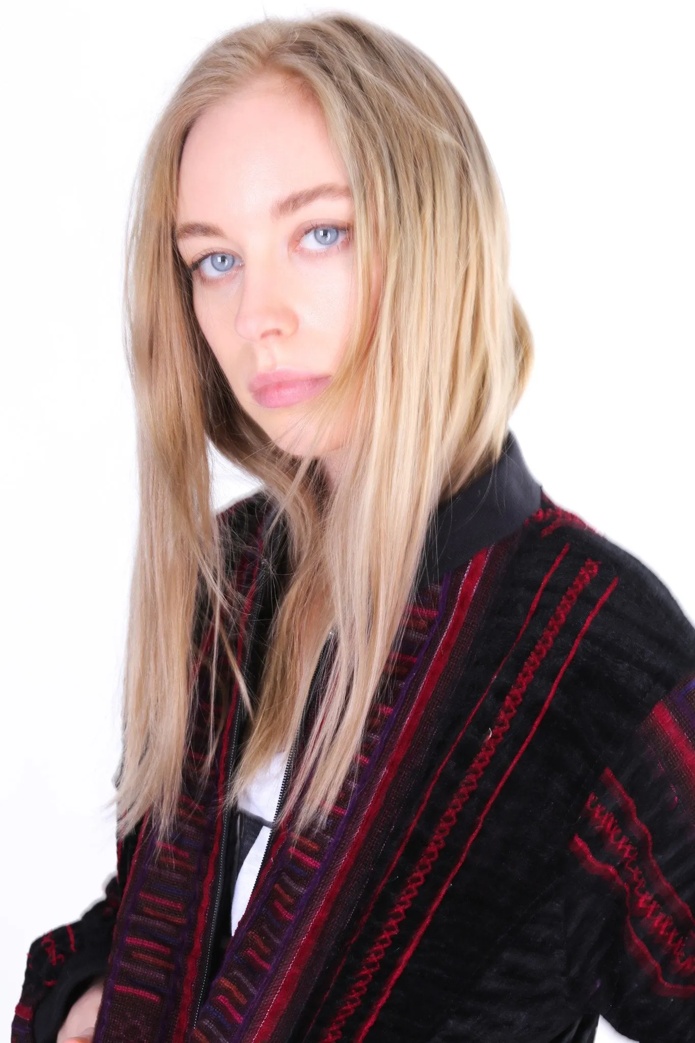TRIBAL BOMBER JACKET AURORA